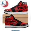 Foo Fighters Nike Red Black Design Air Jordan 1 High Top 2 Foo Fighters Nike Red Black Design Air Jordan 1 High Top