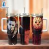 Friday The 13th Movie Custom Stanley Quencher 40oz Stainless Steel Tumbler