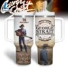 George Strait Music Custom Stanley Quencher 40oz Stainless Steel Tumbler With Handle Gift Summer 2 George Strait Music Custom Stanley Quencher 40oz Stainless Steel Tumbler With Handle
