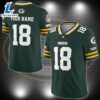 Green Bay Packers Personalized V-neck Football Jersey Sport Gifts For Fan