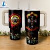 Guns N' Roses Music Custom Stanley Quencher 40oz Stainless Steel Gift Summer 2 Guns N' Roses Music Custom Stanley Quencher 40oz Stainless Steel