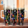Horror Movie Characters Custom Stanley Quencher 40oz Stainless Steel Tumbler With Handle 2 Horror Movie Characters Custom Stanley Quencher 40oz Stainless Steel Tumbler With Handle