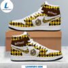 Hufflepuff Nike Yellow Design Air Jordan 1 High Top