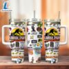 Jurassic World Movie Custom Stanley Quencher 40oz Stainless Steel Tumbler