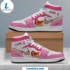 Karol Manana Pink White Design Air Jordan 1 High Top