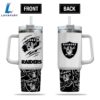 Las Vegas Raiders NFL Custom Stanley Quencher 40oz Stainless Steel 2 Las Vegas Raiders NFL Custom Stanley Quencher 40oz Stainless Steel