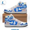 Mac Miller Blue White Nike Design Air Jordan 1 High Top