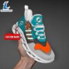 Miami Dolphins Clunky Max Soul Shoes NFL Personalized