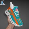 Miami Dolphins NFL Clunky Max Soul Shoes Personalized 3 Miami Dolphins NFL Clunky Max Soul Shoes Personalized