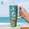 Miami Dolphins NFL Custom Stanley Quencher 40oz Stainless Steel 2 Miami Dolphins NFL Custom Stanley Quencher 40oz Stainless Steel
