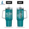 Miami Dolphins NFL Custom Stanley Quencher 40oz Stainless Steel Tumbler With Handle 3 Miami Dolphins NFL Custom Stanley Quencher 40oz Stainless Steel Tumbler With Handle