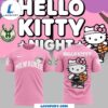 Milwaukee Bucks x Hello Kitty Special Limited Edition Pink Shirt