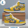 Minion Nike Logo Yellow Design Air Jordan 1 High Top