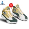 NFL Green Bay Packers Custom Name Air Jordan 13 Shoes 3 NFL Green Bay Packers Custom Name Air Jordan 13 Shoes