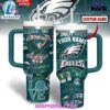 Philadelphia Eagles NFL Custom Stanley Quencher 40oz Stainless Steel Tumbler 3 Philadelphia Eagles NFL Custom Stanley Quencher 40oz Stainless Steel Tumbler