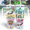 Philadelphia Eagles NFL Sports Custom Stanley Quencher 40oz Stainless Steel 2 Philadelphia Eagles NFL Sports Custom Stanley Quencher 40oz Stainless Steel