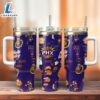 Phoenix Suns Basketball team NBA Sport Custom Stanley Quencher 40oz Stainless Steel Tumbler