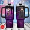 PINK Music Custom Stanley Quencher 40oz Stainless Steel Tumbler With Handle 11 Gift Summer 3 PINK Music Custom Stanley Quencher 40oz Stainless Steel Tumbler With Handle 11