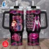 PINK Music Custom Stanley Quencher 40oz Stainless Steel Tumbler With Handle 12 Gift Summer 2 PINK Music Custom Stanley Quencher 40oz Stainless Steel Tumbler With Handle 12