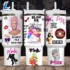 PINK Music Custom Stanley Quencher 40oz Stainless Steel Tumbler With Handle 13