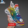 Pittsburgh Steelers LGBT NFL Personalized Clunky Max Soul Shoes 2 Pittsburgh Steelers LGBT NFL Personalized Clunky Max Soul Shoes