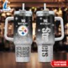 Pittsburgh Steelers NFL Custom Stanley Quencher 40oz Stainless Steel 2 Pittsburgh Steelers NFL Custom Stanley Quencher 40oz Stainless Steel