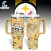 Pittsburgh Steelers NFL Custom Stanley Quencher 40oz Stainless Steel Tumbler With Handle 2 Pittsburgh Steelers NFL Custom Stanley Quencher 40oz Stainless Steel Tumbler With Handle