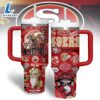 San Francisco 49ers NFL Custom Stanley Quencher 40oz Stainless Steel Tumbler With Handle 3 San Francisco 49ers NFL Custom Stanley Quencher 40oz Stainless Steel Tumbler With Handle