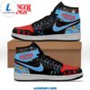 Stranger Things Nike Logo Design Air Jordan 1 High Top 2 Stranger Things Nike Logo Design Air Jordan 1 High Top