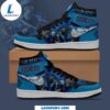 Sub Zero Fatality Blue Nike Logo Design Air Jordan 1 High Top