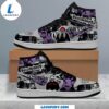 Suicideboys Carrollton Gray Purple Nike Logo Design Air Jordan 1 High Top