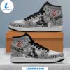Taylor Swift Portrait Nike Logo Design Air Jordan 1 High Top