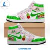 The Grinch Valentine Pink Green Nike Logo Design Air Joran 1 High Top 2 The Grinch Valentine Pink Green Nike Logo Design Air Joran 1 High Top