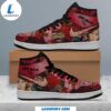 Tom Petty Nike Logo Red Design Air Jordan 1 High Top
