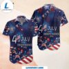 American Flag 4th Of July Watercolor Cool Hawaiian Shirt
