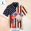 American Flag American Flag Flamingo Hawaiian Shirt