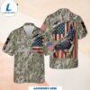 American Flag Army Camouflage Us Army American Flag Hawaiian Shirt