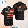 American Flag Bowling Black American Flag Cool Hawaiian Shirt