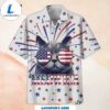 American Flag Cat Beautiful Usa Flag Cool Independent Hawaiian Shirt Gift