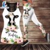 Cow Hollow Tank Top Leggings 3D Clothing