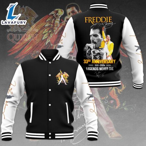 Freddie Mercury New Trend Baseball Jacket Gift Summer