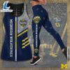 Michigan Wolverines Football Hollow Tank Top For Women 2 Michigan Wolverines Football Hollow Tank Top For Women