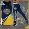 Michigan Wolverines Football Hollow Tank Top Leggings For Fans 2 Michigan Wolverines Football Hollow Tank Top Leggings For Fans