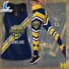 Michigan Wolverines Football Hollow Tank Top Leggings Style Color 2 Michigan Wolverines Football Hollow Tank Top Leggings Style Color
