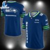 NFL Custom Number Seattle Seahawks Personalized V-neck Football Jersey Sport Gifts For Fan