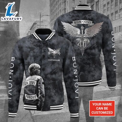 Personalized Bon Jovi New Trend Baseball Jacket Gift Summer
