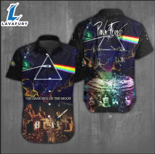 Pink Floyd Short Sleeve Dress Shirt For Man And Women – Music Hawaiian Shirt