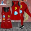 Scuderia Ferrari Hollow Tank Top Leggings 3D Clothing 3 Scuderia Ferrari Hollow Tank Top Leggings 3D Clothing