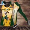 South Africa National Rugby Union Team Springboks Hollow Tank Top Leggings Style Color 3 South Africa National Rugby Union Team Springboks Hollow Tank Top Leggings Style Color