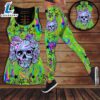 Sugar Skull Hollow Tank Top Leggings 3D Clothing 2 Sugar Skull Hollow Tank Top Leggings 3D Clothing